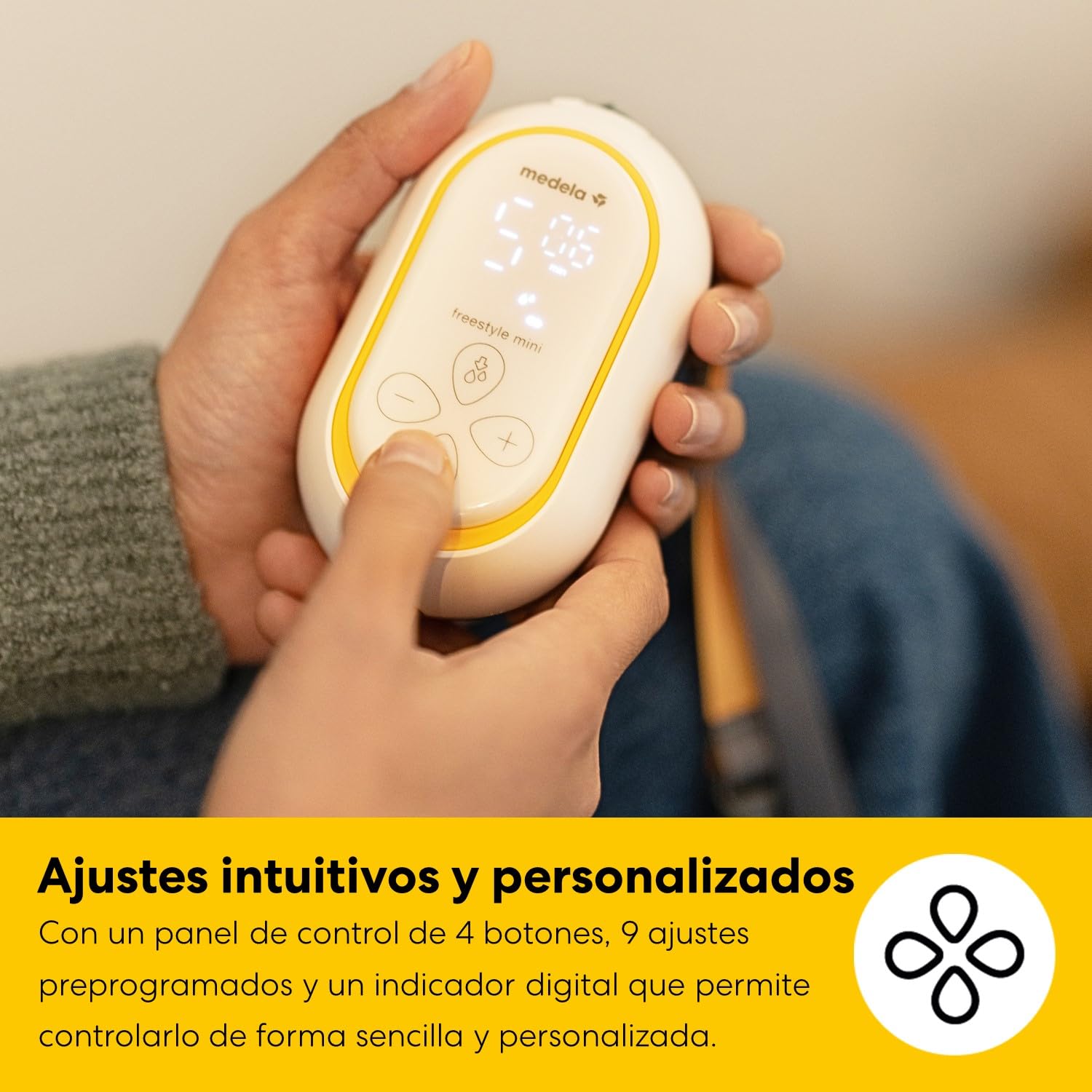 Medela Freestyle Mini Classic extractor de leche eléctrico doble con batería recargable