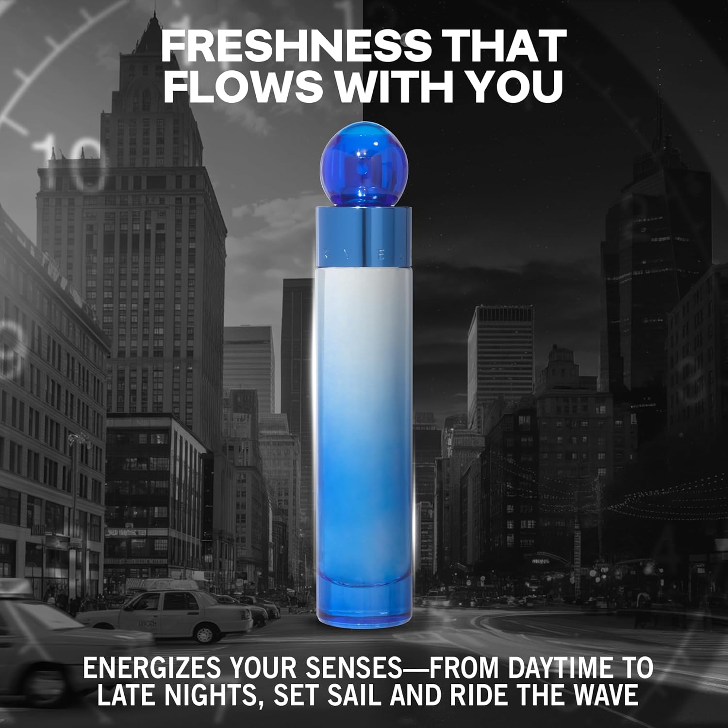 360 Very Blue by Perry Ellis for Men - 6.8 oz EDT Spray - Image 3