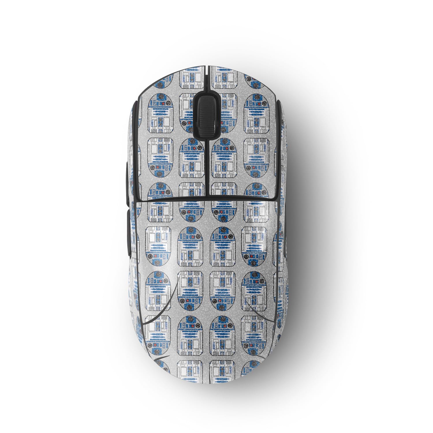 MightySkins Glossy Glitter Skin Compatible with Logitech G Pro Wireless Gaming Mouse - Galaxy Bots | Protective, Durable High-Gloss Glitter Finish | Easy to Apply