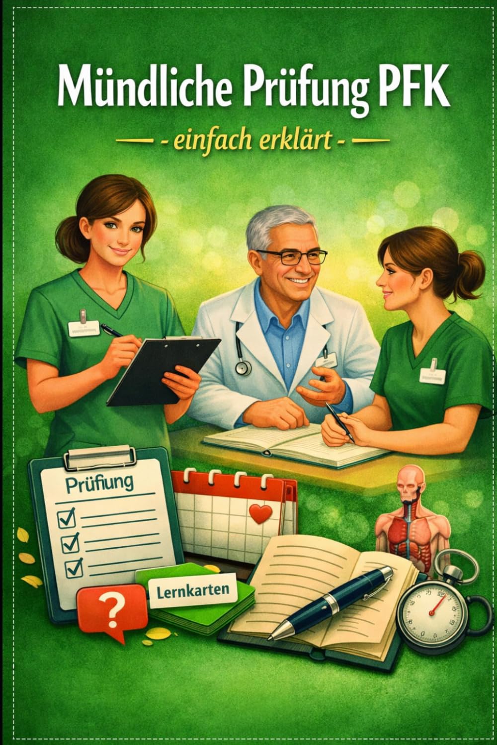 Mündliche Prüfung PFK: einfach erklärt (Einfach Lernen - Pflegeausbildung)