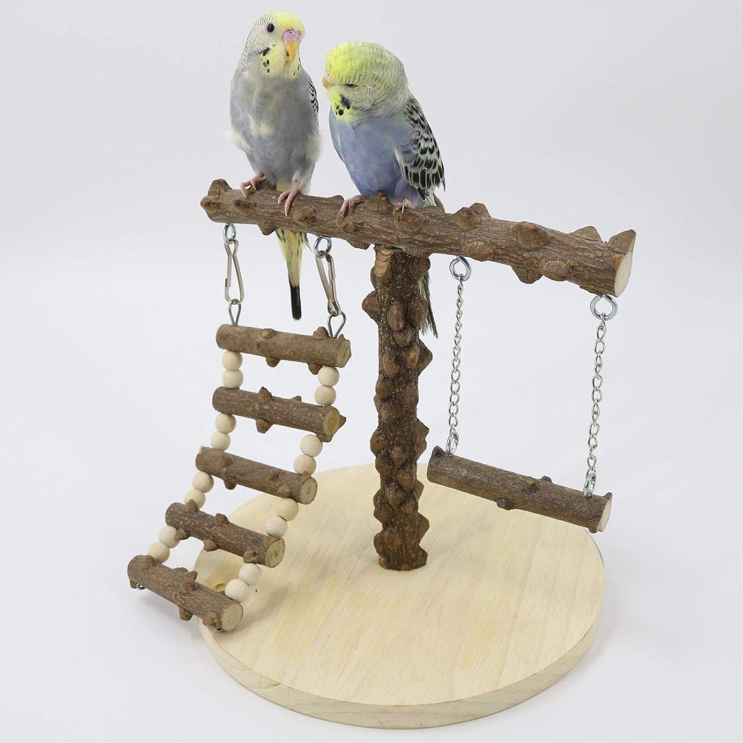 YINGGE Bird Training Rack Parrot Playstand Bird Play Stand Cockatiel Playground Wood : Pet Supplies