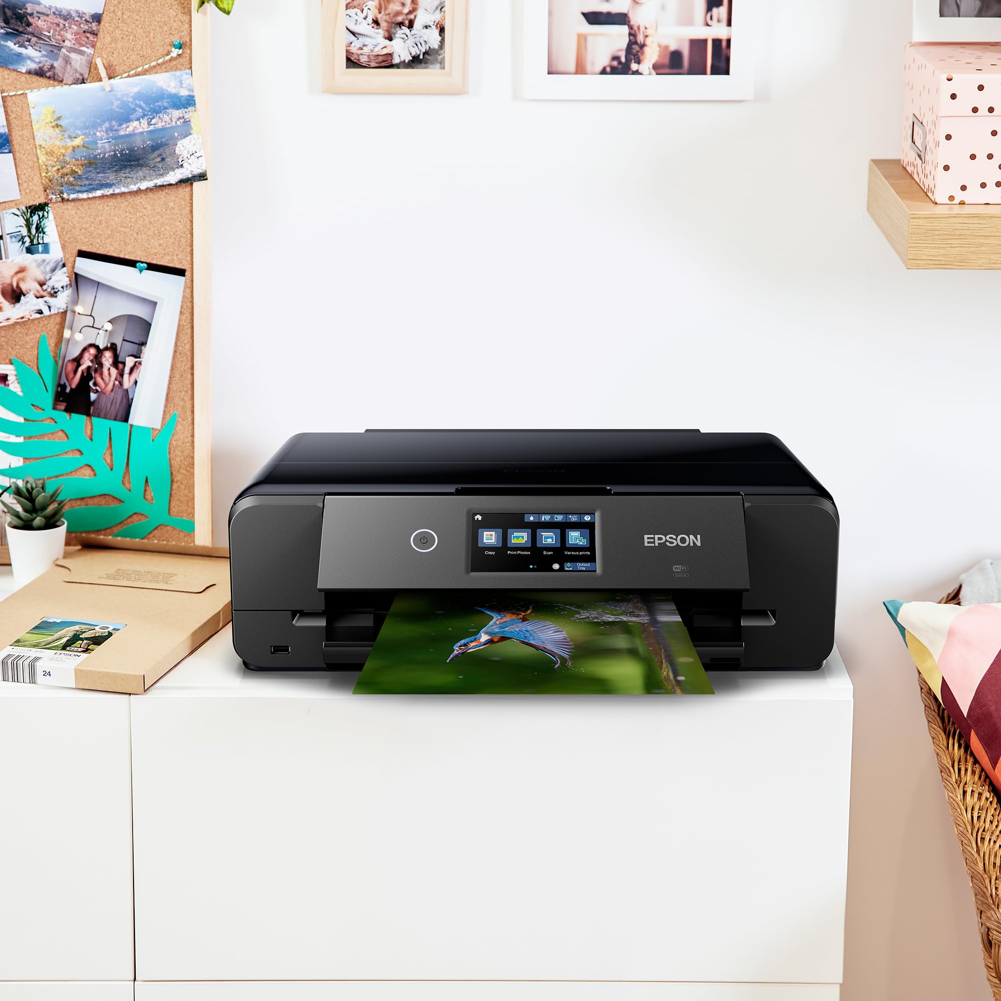 Epson Expression Photo XP-980 | Impresora fotográfica A3 multifunción con Wi-Fi | Impresión automática a Doble Cara | Bandejas separadas para Foto y A3 | Sistema de Tinta de 6 Colores para Fotos