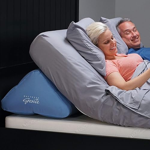 Miniatura 2 de Contour Mattress Genie - Cuña inflable para cama  Tamaño Queen, portátil, convierte cualquier cama en una cama ajustable, alternativa de alquiler de