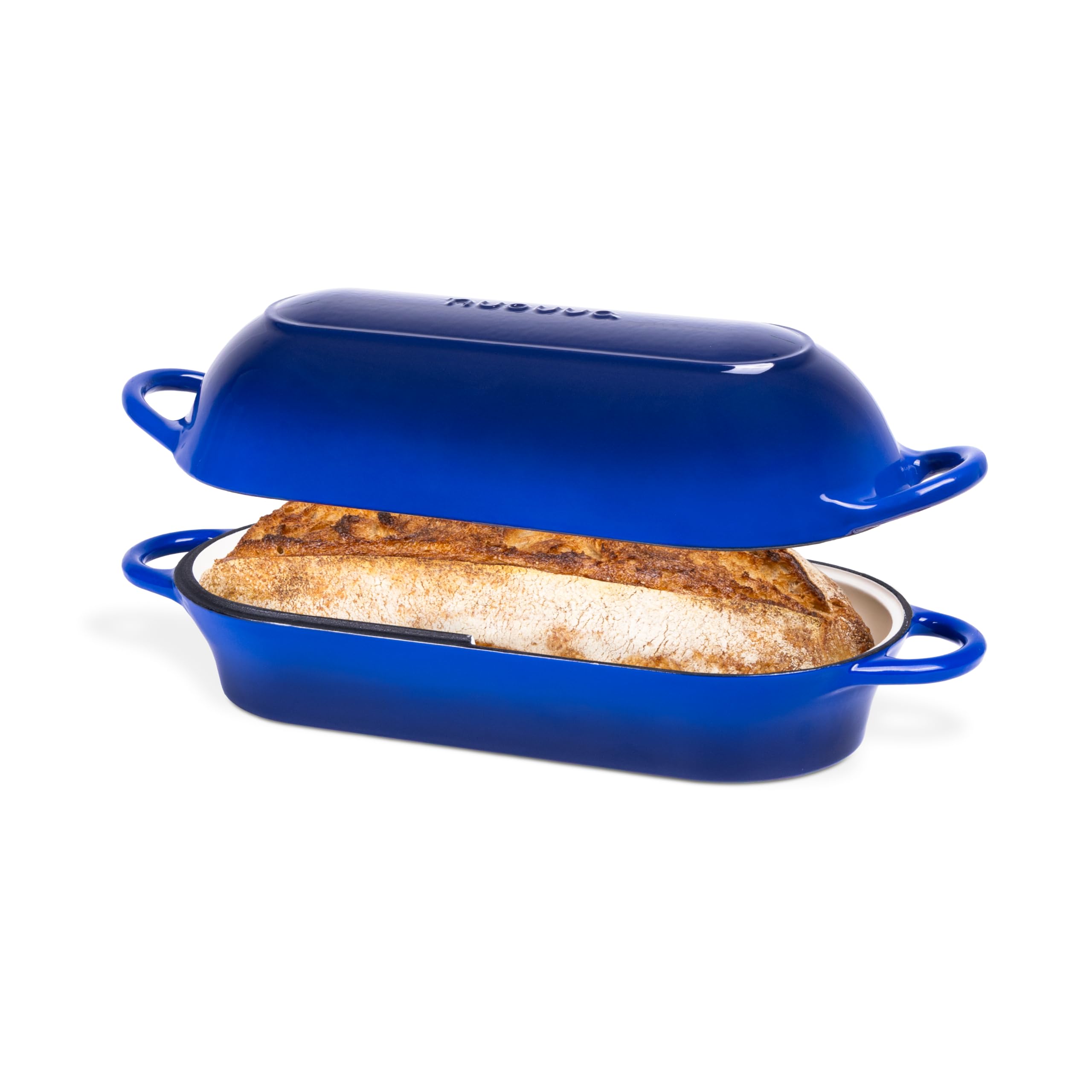 Nuovva Enamelled Cast Iron Bread Loaf Pot