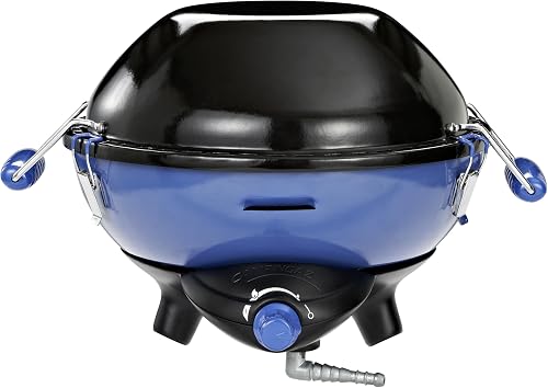 Campingaz Party Grill | Camping Stove and Grill | All-in-One Camping BBQ | portable barbecue with Griddle, Grid and Pan Support | runs off CV470 Gas Cartridge or R907 Cylinder,Party Grill 400 R - 13