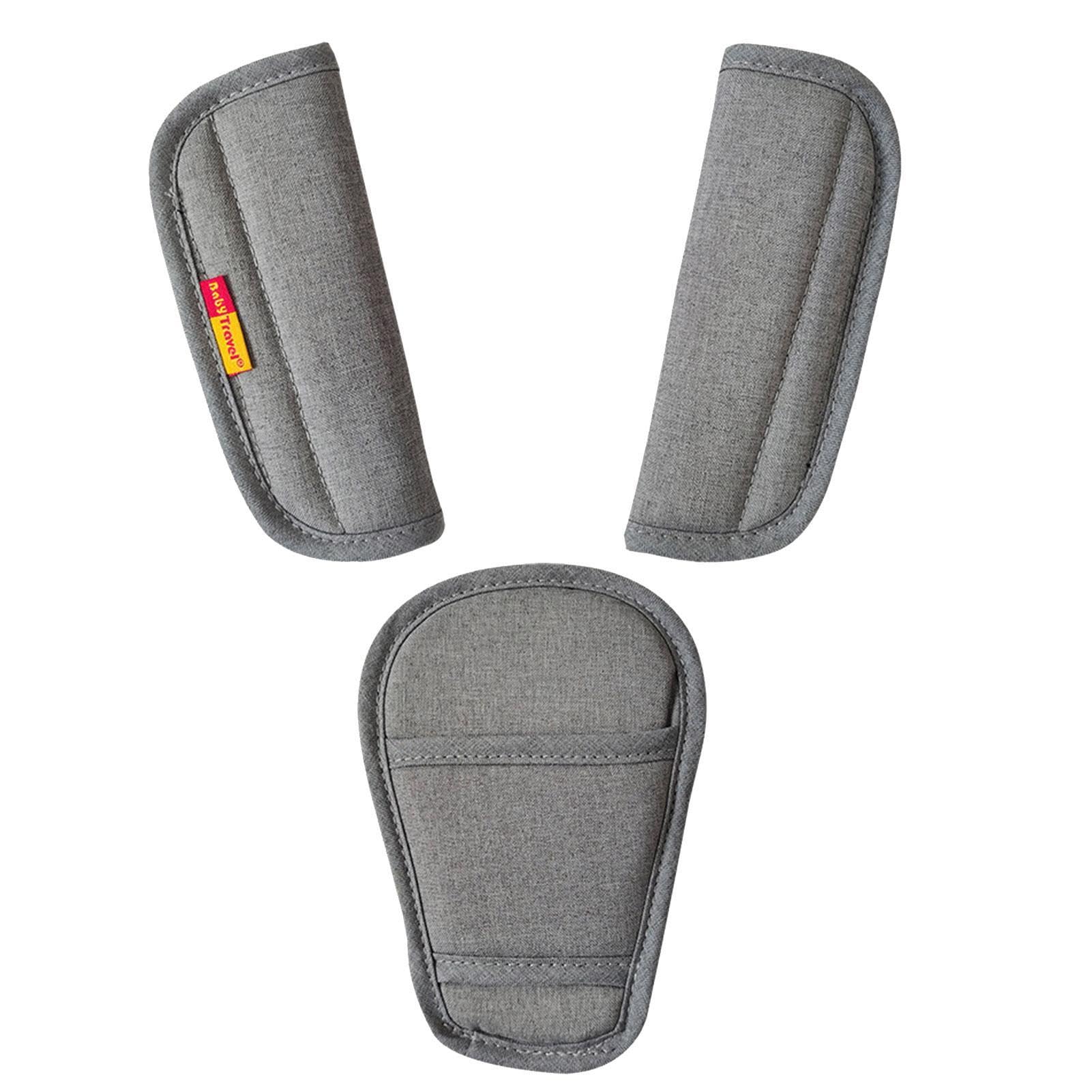 Imbottiture Per Tracolla Grigie - Comfort Per Seggiolino Auto E Passeggino - Foto 3