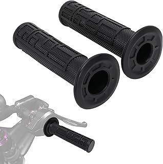 JFG RACING Handle Grips for Surron Light Bee,Throttle Glues Handlebar Grip for Dirt Bike Sur Ron Light Bee X/Light Bee S/X160/X260-Grey