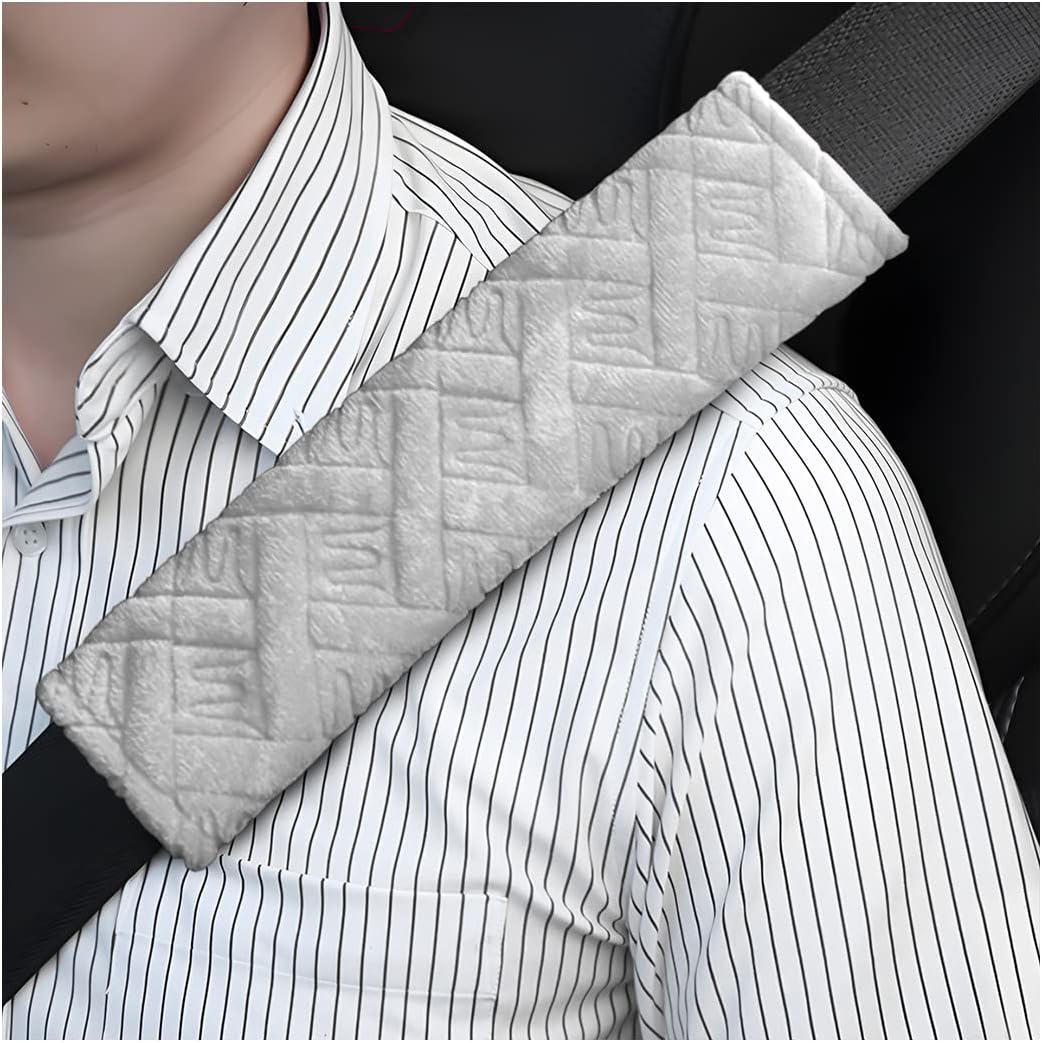 2 Pack Car Seat Belt Pads Cover, Universal Comfort Seatbelt