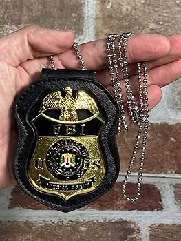 Amazon | FBI 連邦捜査局 捜査官バッジ レプリカ fire 管理番号FG1