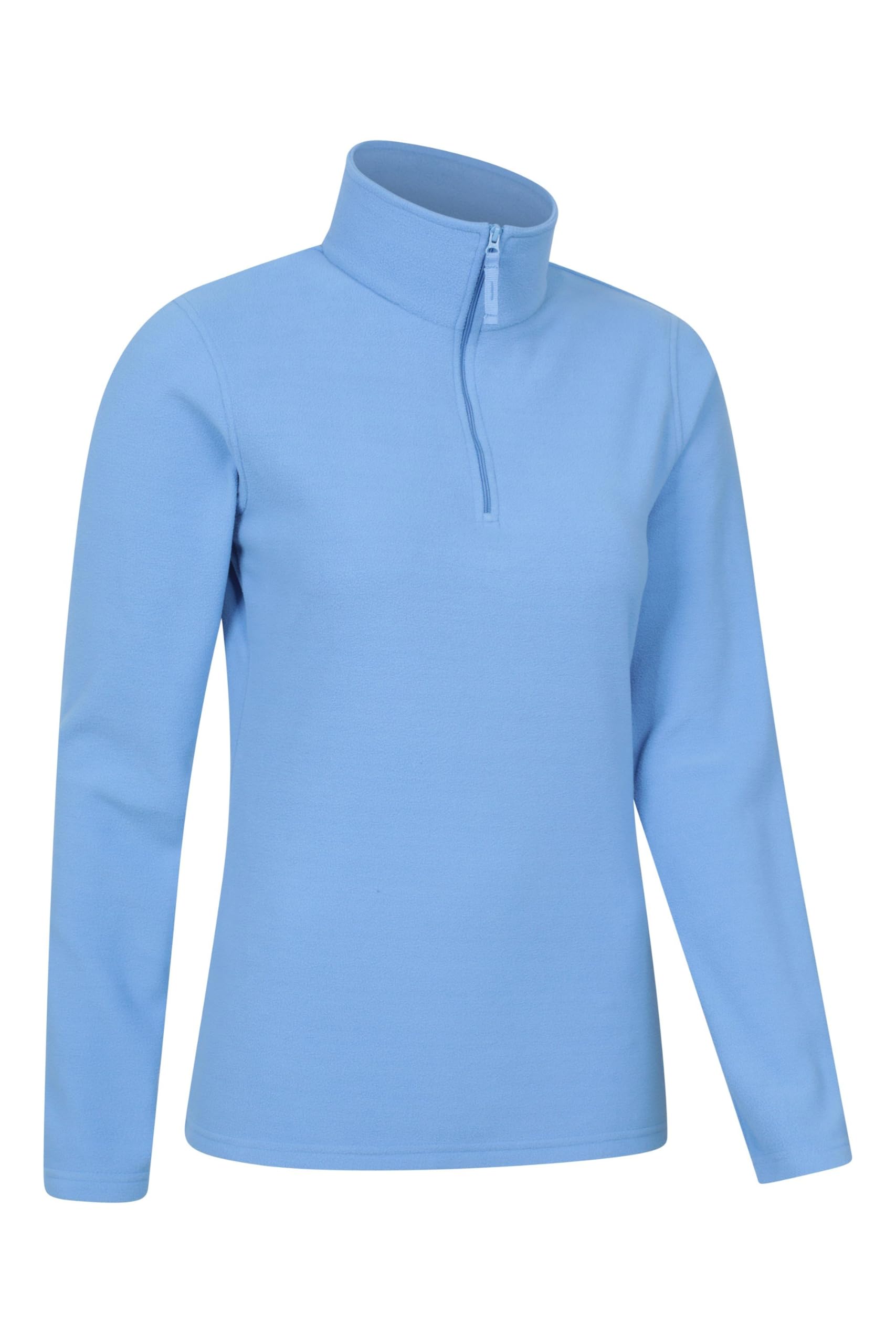 Mountain Warehouse Camber Half Zip Women's Fleece - Lightweight, Warm & Cosy Half Zip Sweatshirt - Best for Spring Summer, Camping, Outdoors, Travelling & Hiking — view 2