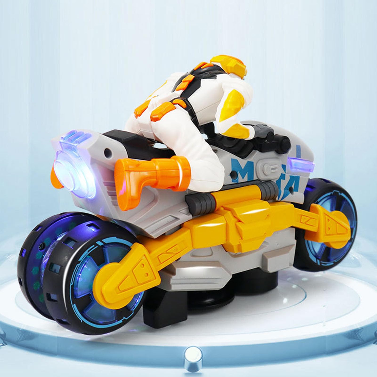 Pilipane Stunt -transformierendes Motorrad mit Musiklicht 360 Grad rotierender batteriebetriebener Stunt -Motorrad -Motorradspielzeug