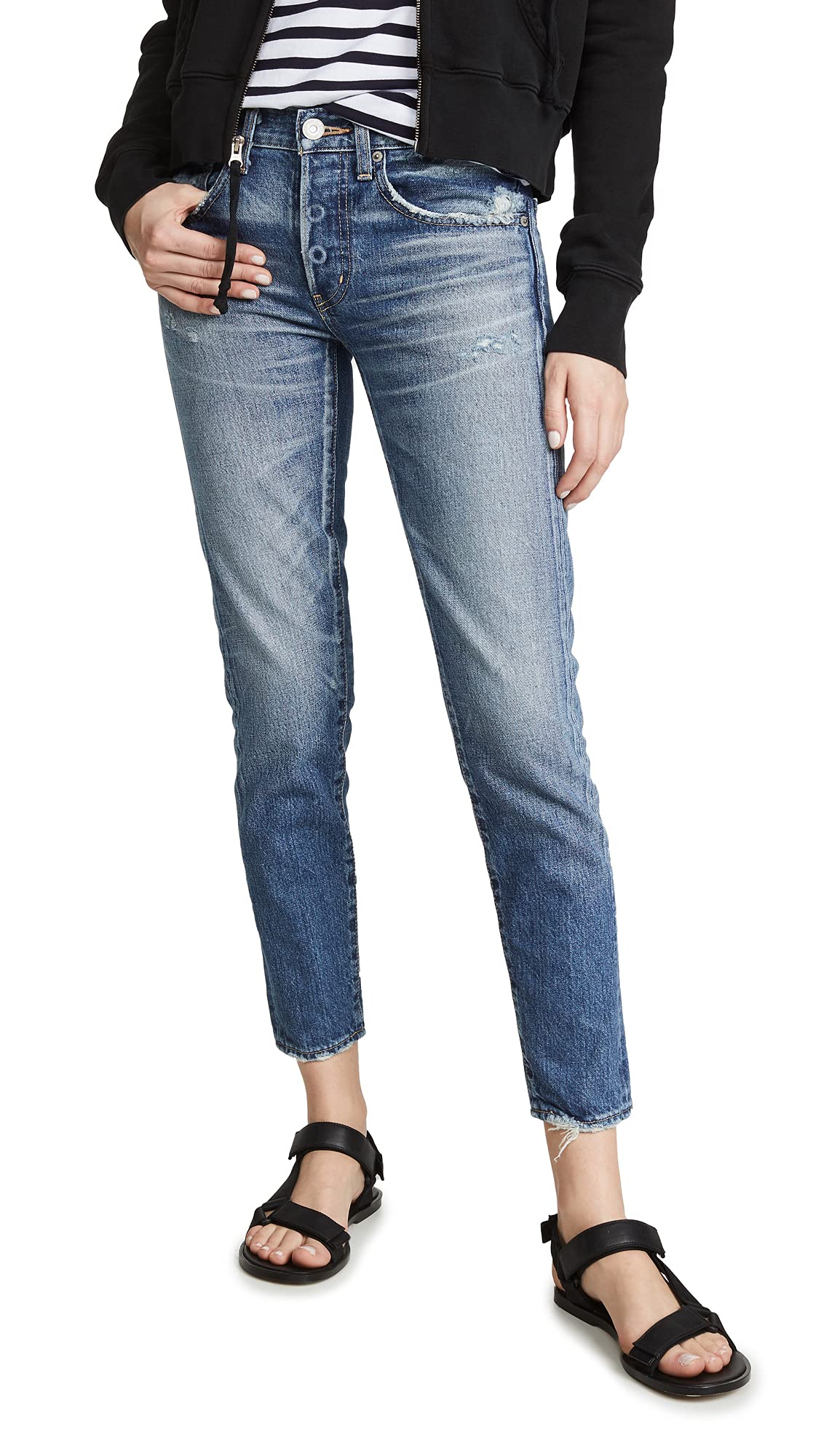MOUSSY VINTAGE Women's Vienna Tapered Jeans