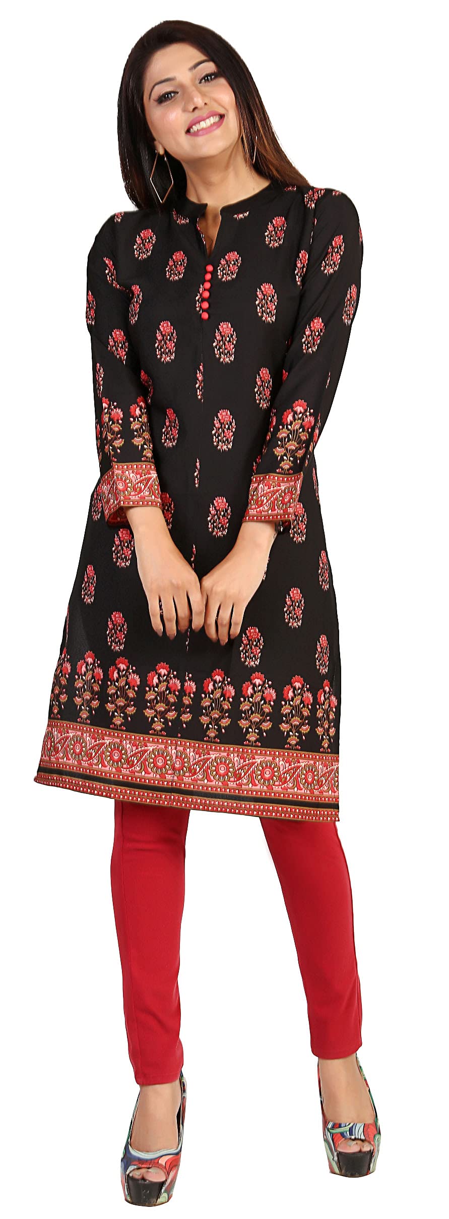 Indian Kurtis for Women Long Kurta India Tunic Tops