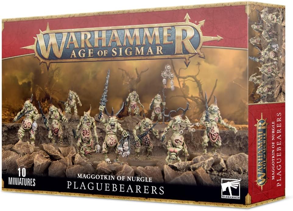 Games Workshop 99129915039" Daemons of Nurgle Plaguebearers Plastic Kit