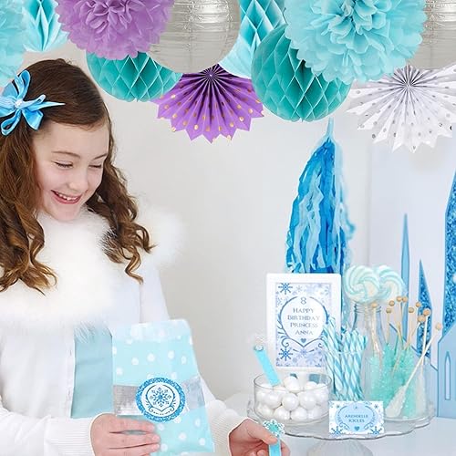 Miniatura 57 de Decoraciones de fiesta de otoño de melocotón beige y naranja, 14 faroles de papel, 14 piezas de otoño de cosecha de Acción de Gracias, cumpleaños