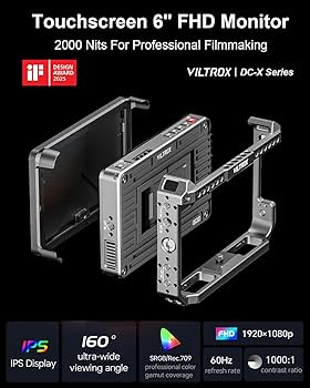 Amazon.com: VILTROX DC-X FHD 2000Nits 6