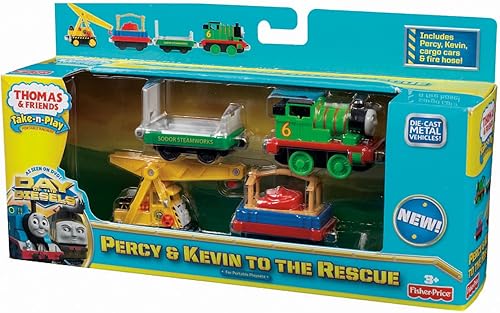 Miniatura 5 de Thomas el tren Take-N-Play Percy y Kevin al rescate