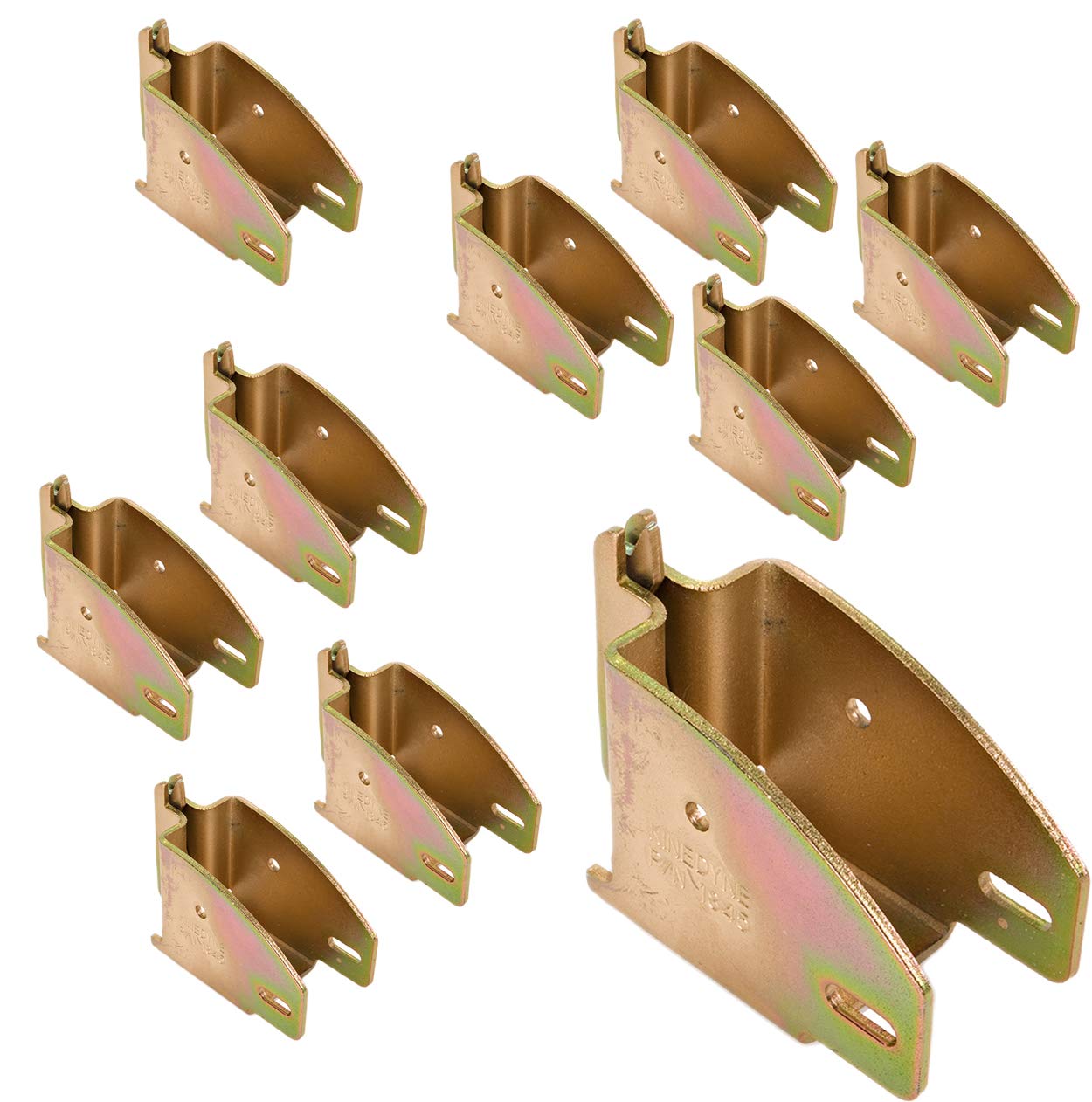 Kinedyne Corporation E Track 1845 Beam Socket for Cargo Control, Shelf Brackets, Lofts Inside of Trailers - 10 Pack