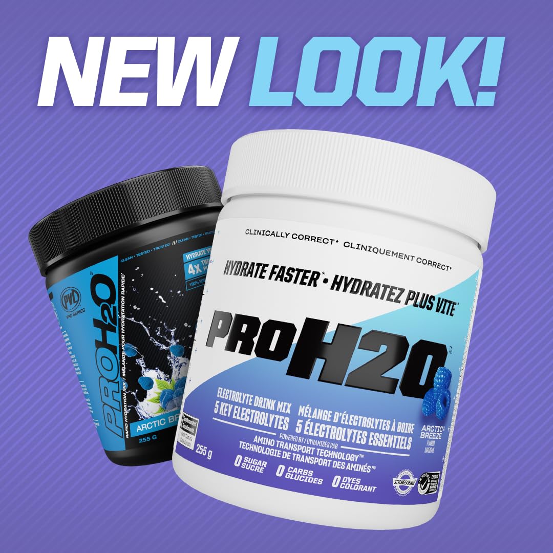 PVL PROH2O Advanced Electrolyte Powder with Zero Sugar