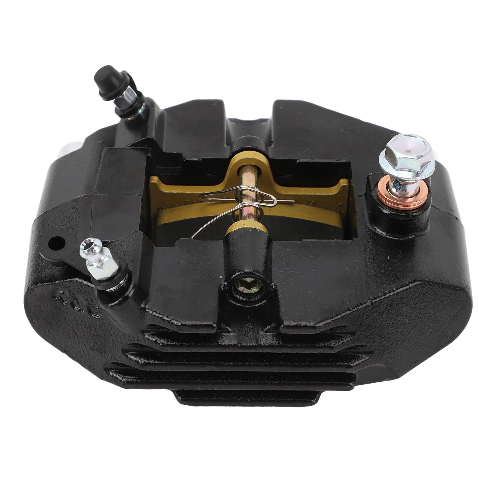 Zacisk hamulca tylnego z klockami Wysokowydajny hydrauliczny układ hamulcowy Precyzyjne sterowanie dla Grizzly 660 YFM660F 4x4 ATV 2002 2008 5KM 2580V 01 00