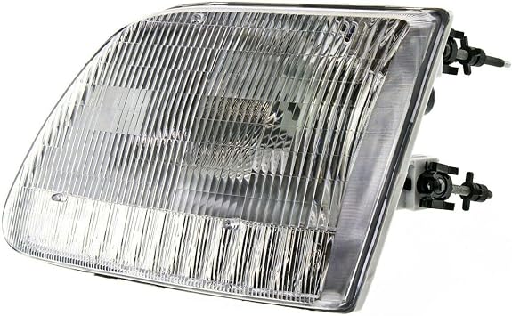 JLEJIANI Headlight Set Left Right Lens for Ford Expedition 1997-2002