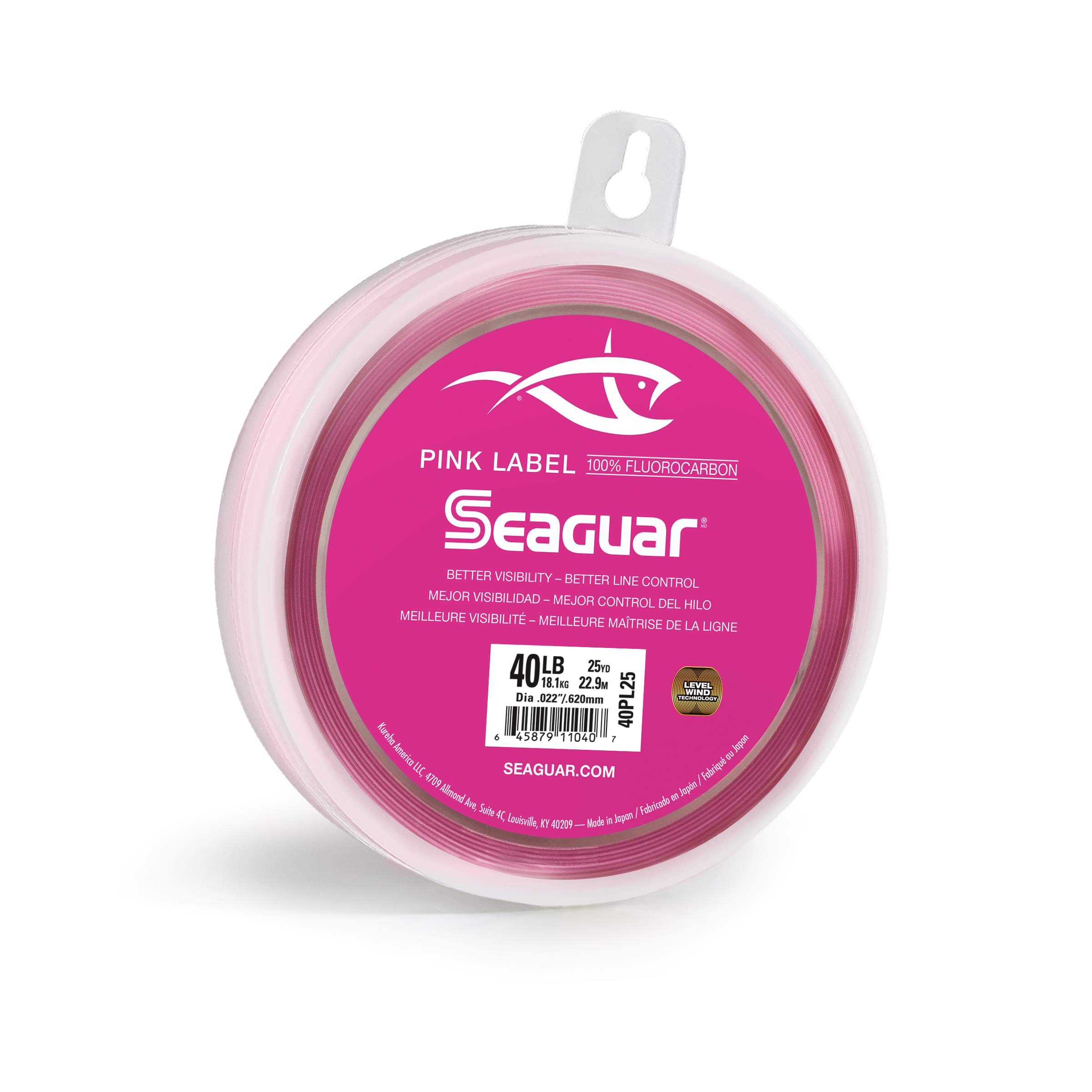 SeaguarPink Label 100% Fluorocarbon Leader
