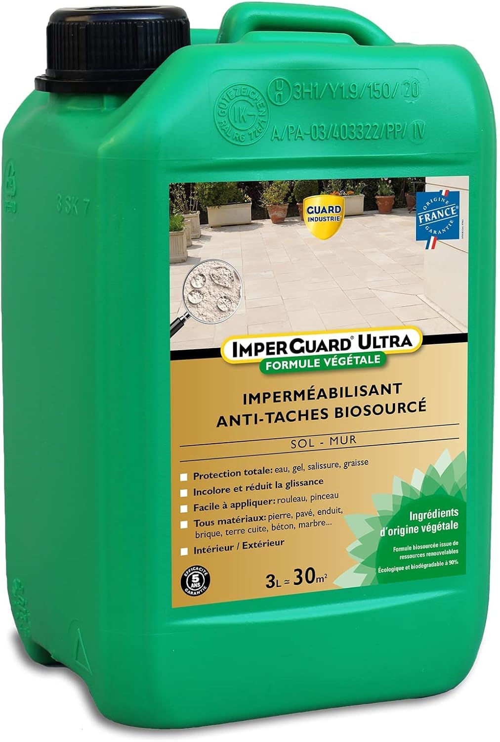 ImperGuard Ultra Vegetable FormulaWaterproof Super AntiStain
