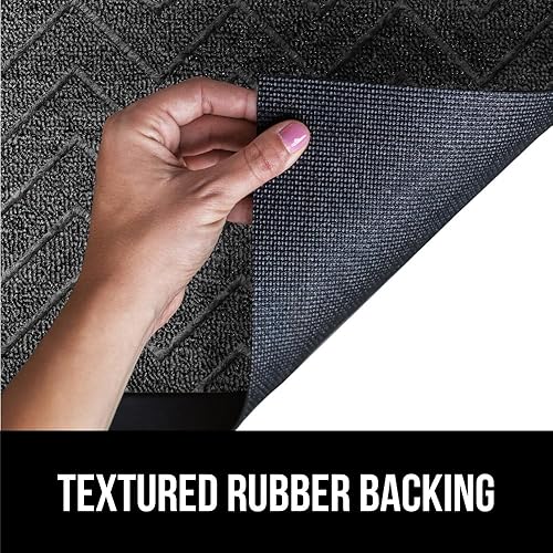 Miniatura 5 de Gorilla Grip WeatherMax - Tapete para todas las estaciones, 72 x 24 pulgadas, goma natural duradera, resistente a manchas y decoloración, perfil