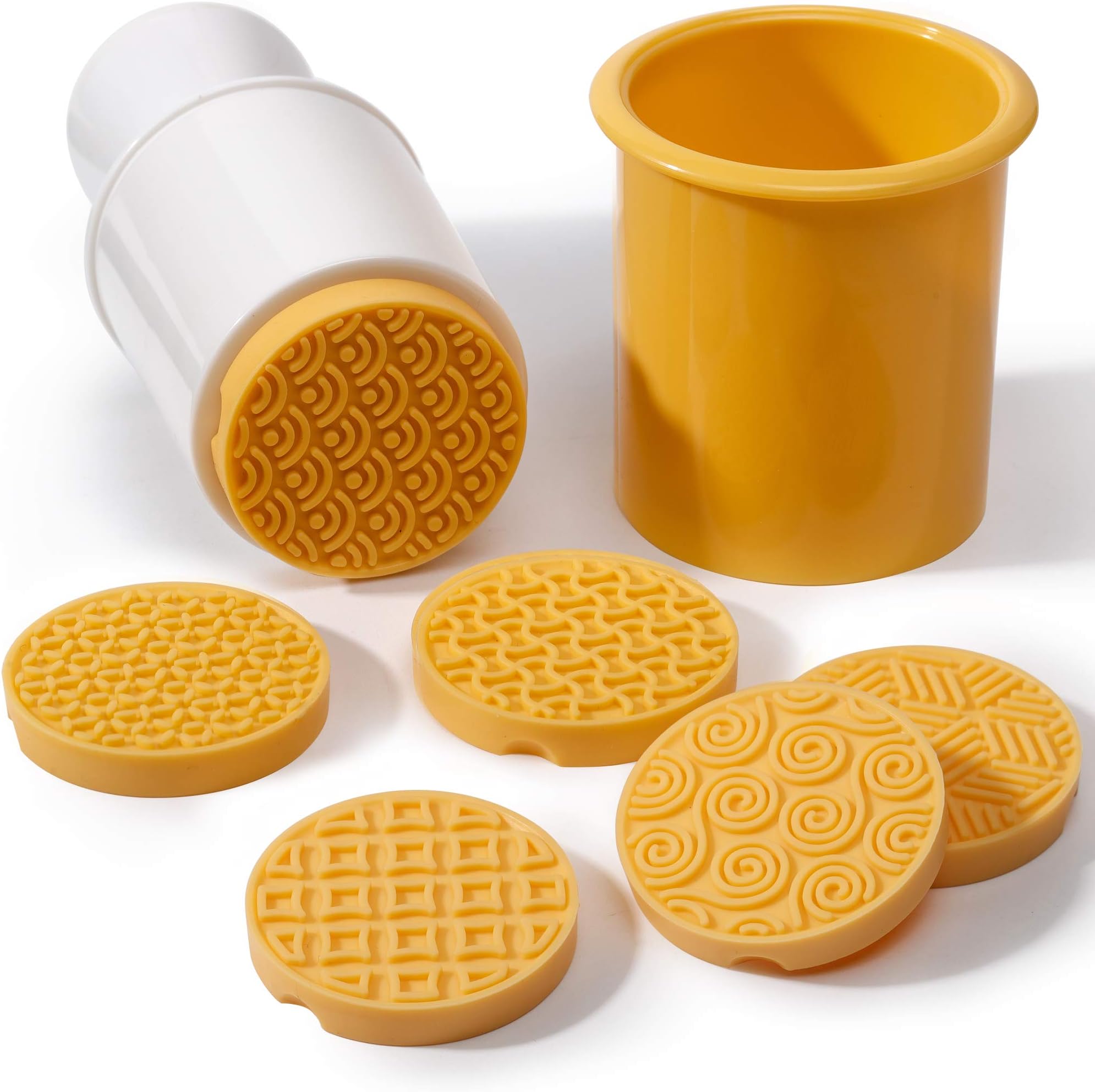 Cookie Stamp Set, Classic Decors, 6 patterns, Easy to use (Classic Decors)