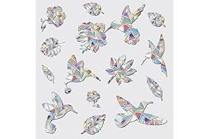 Protect Your Windows: Prism Window Stickers - Prevent Bird Collisions with Ease