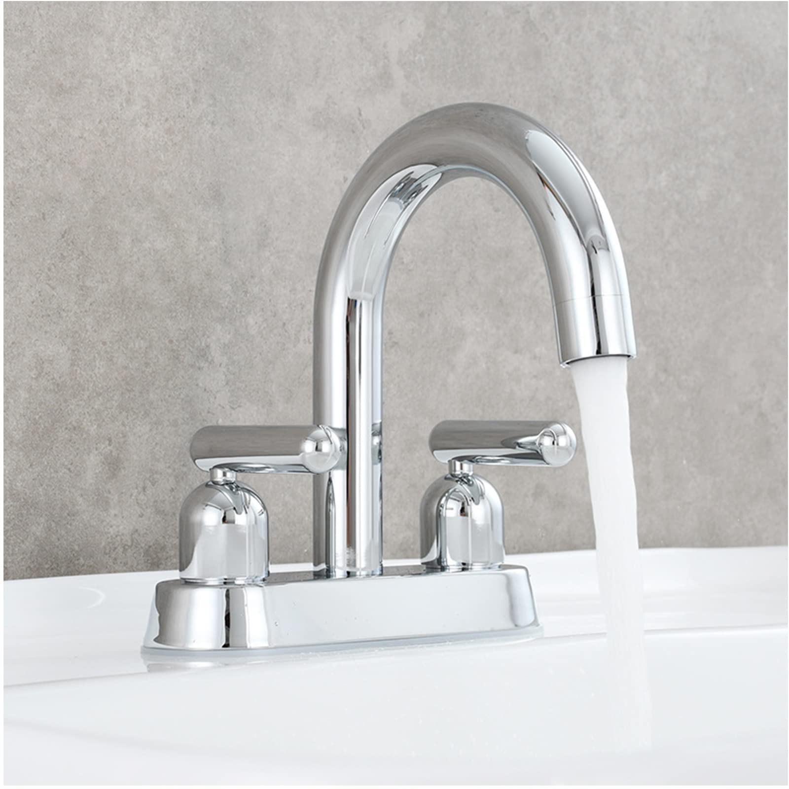 Grifo de baño Grifo de Lavabo de baño de latón de 2 manijas Grifo de Lavabo de Grifo frío y Caliente Grifo Mezclador de Lavabo con aireador Grifo de Lavabo de baño Grifo de Lavabo de recipie