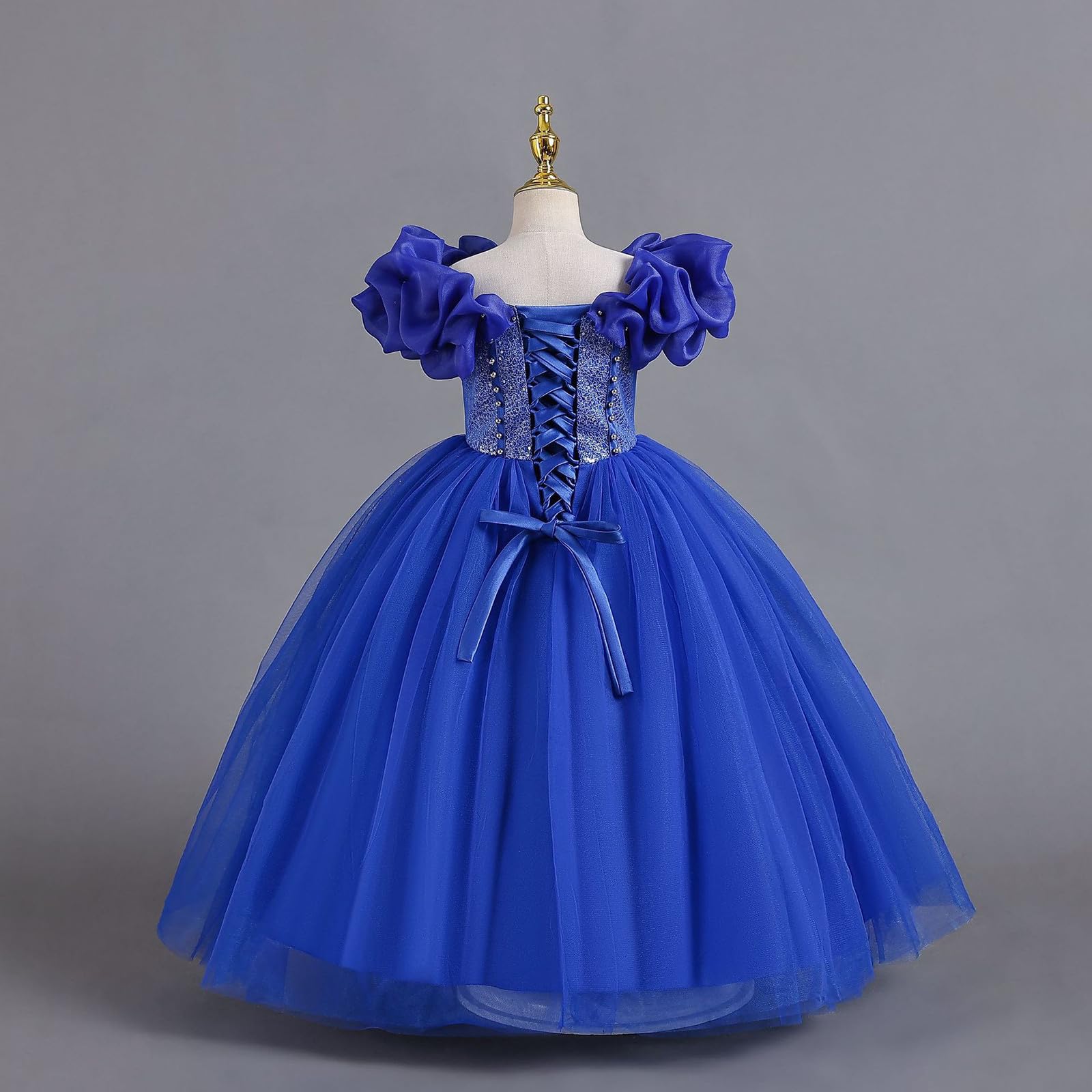 2026 One Shoulder Vestido Infantil Tirantes Princesa Vestido Niña Flor Niña Festival Vestido Fiesta Regalo Niña