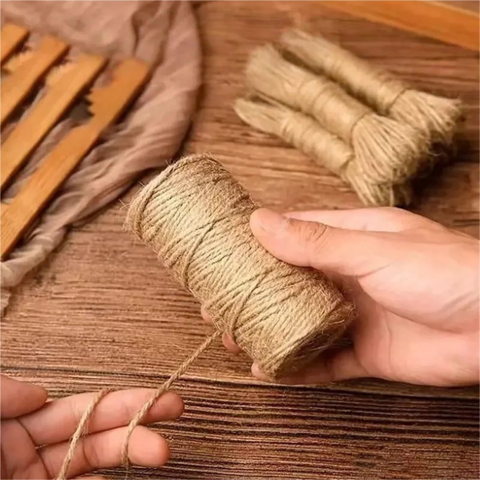 Artisanat de Ruban Corde Jute 20 à 100 m