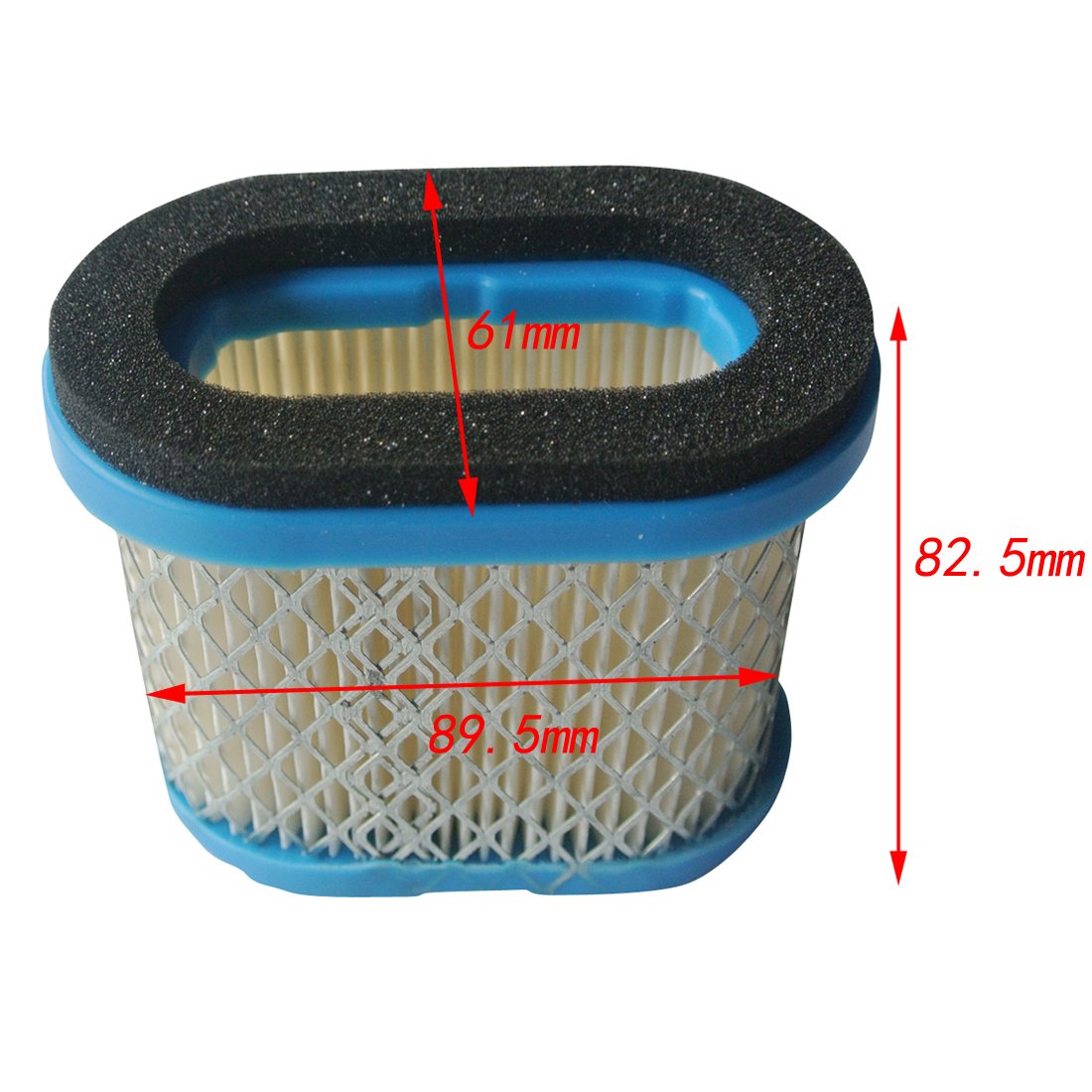 ISE Luftfilter Für Briggs & Stratton Motoren – Ersatz Für 5,5 PS Und 6,5 PS Intek, Passend Für Mehrere Typen
