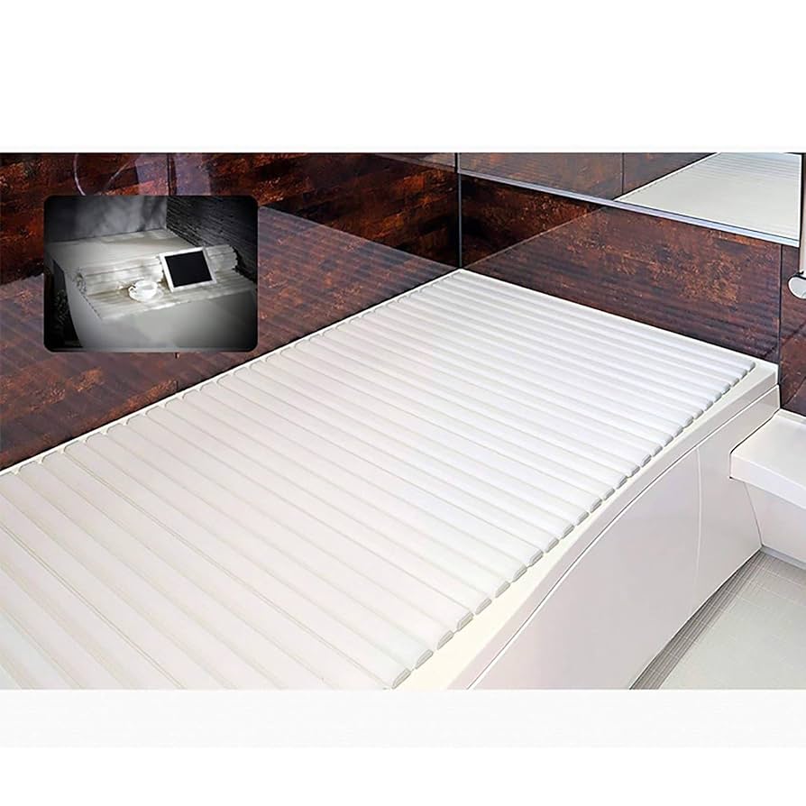 Bathtub Cover Foldable Bathtub Board Waterproof Dustproof Bathtub Tray Insulation PVC Bathtubs 70 X170/75 X170