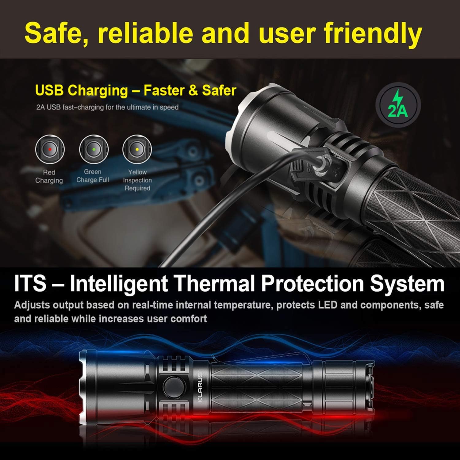 Best Cyber Monday 🔥 klarus XT21X 4000 Lumens Rechargeable Advanced Tactical Flashlight, Beam Reach 316m, CREE XHP70.2 P2 LED, 5000mAh Battery, Super Bundle Best Deal Cheap 🛒 klarus XT21X 4000 Lumens Rechargeable Advanced Tactical Flashlight, Beam Reach 316m, CREE XHP70.2 P2 LED, 5000mAh Battery, Super Bundle