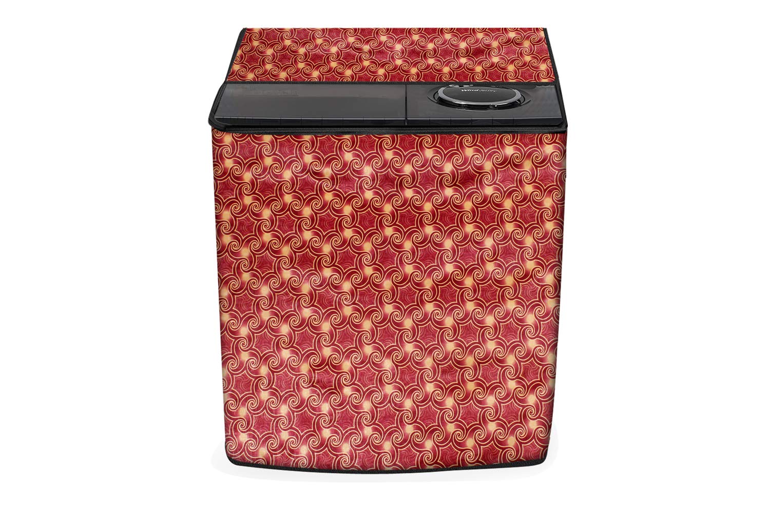 Stylista semi Automatic top Load Washing Machine Cover for 6 kg & 6.2 kg PVC Multicolor-image-26