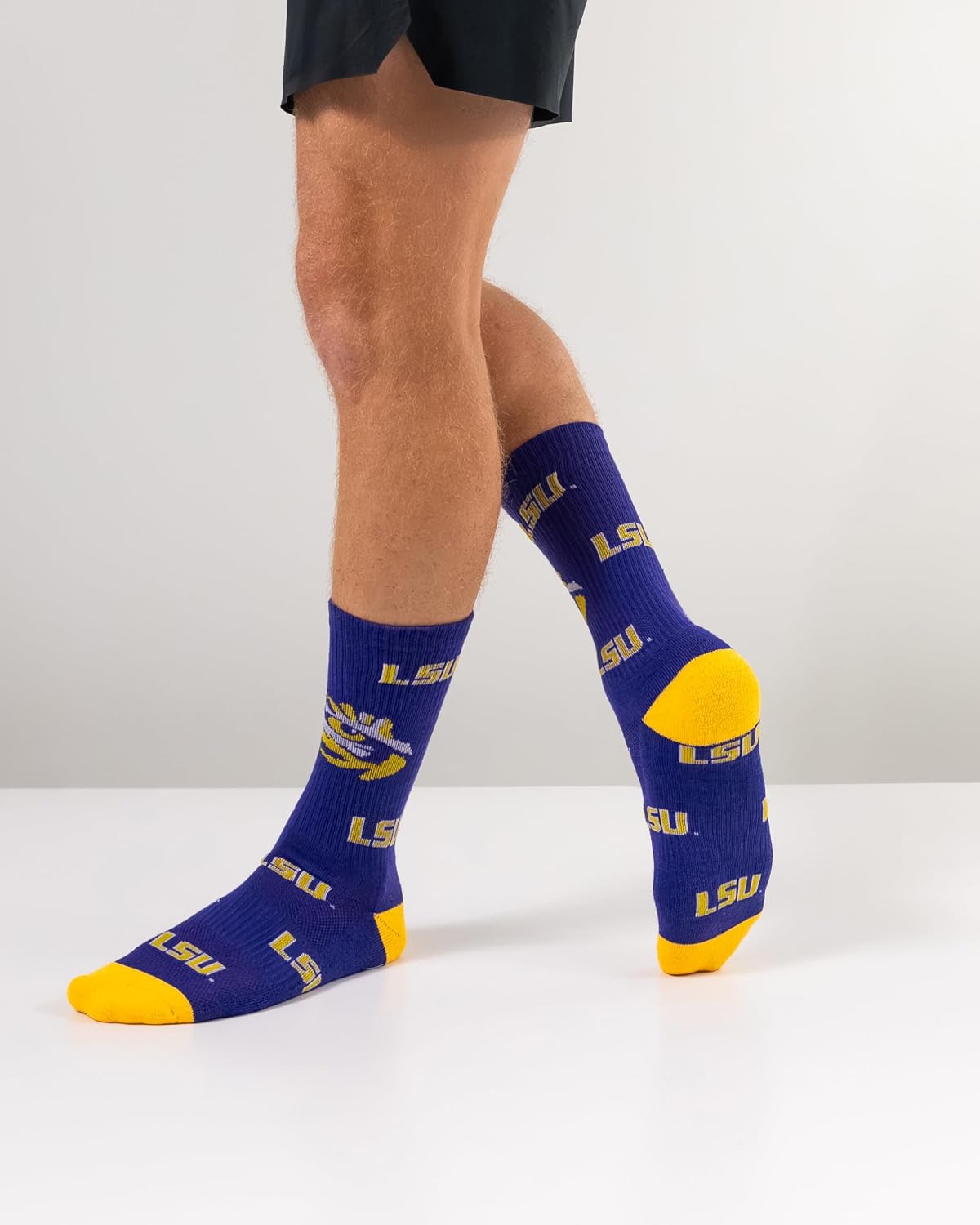 TCK Mayhem Crew Socks Calf Length Sock Mens Game Day Socks