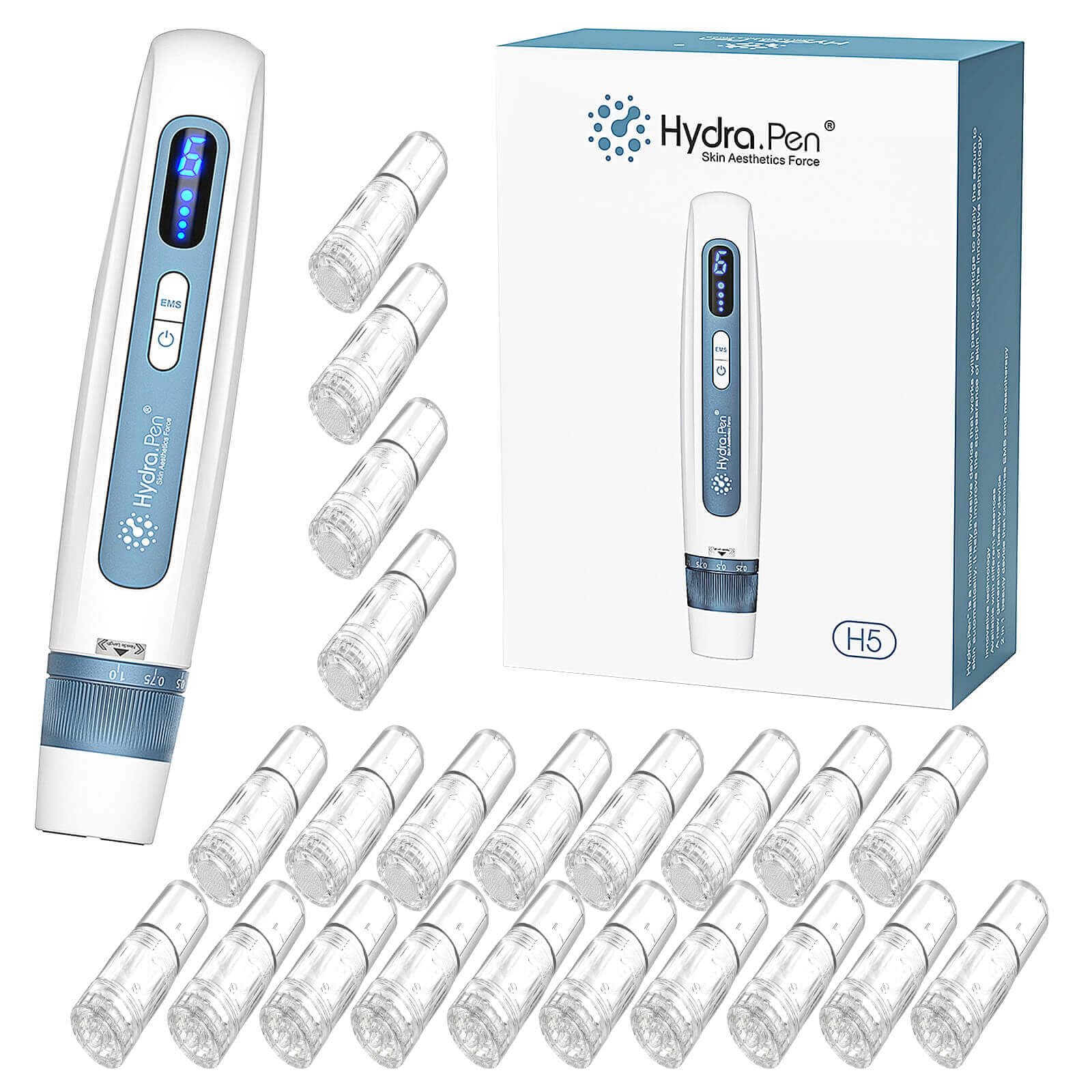 Hydra Pen H5 EMS stimule le collagène du visage avec ses 6 vitesses - 8