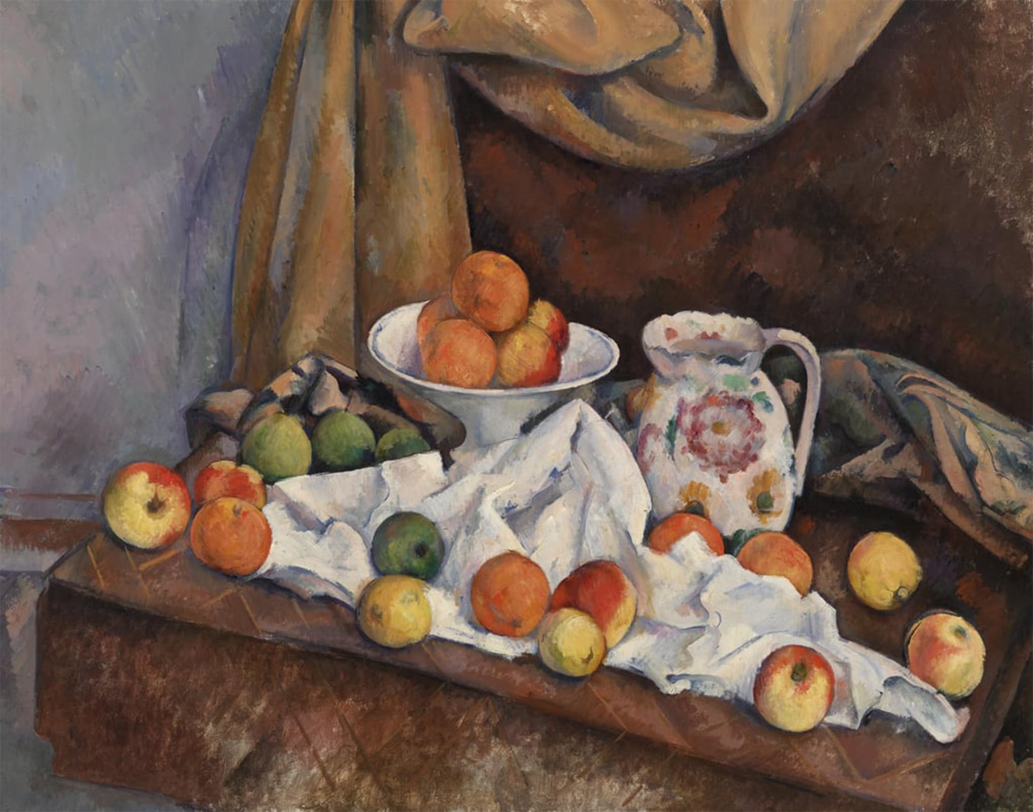 Cuadro de Paul Cézanne pintura mural decorativa naturaleza muerta 5