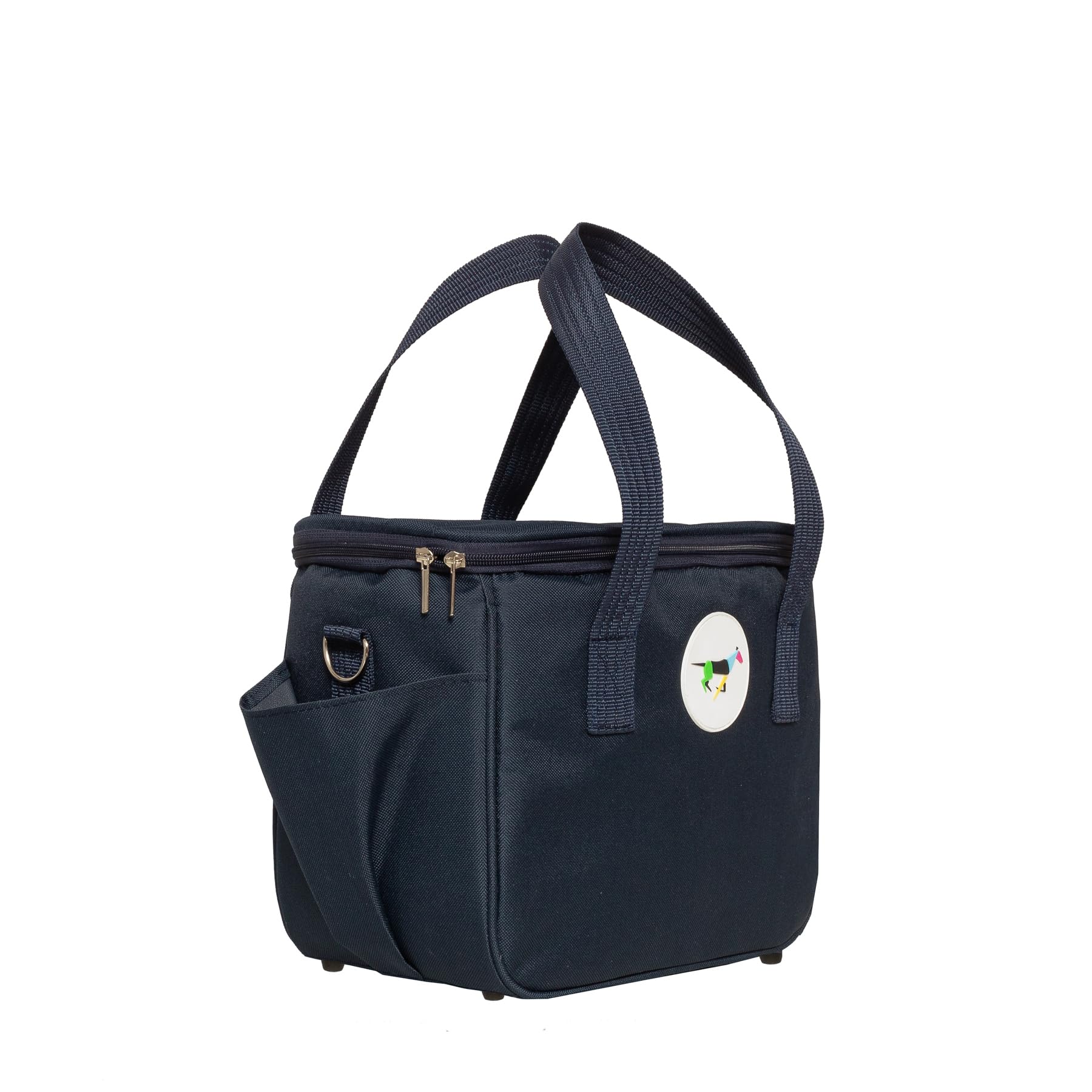 Sac de pansage pour cheval, sac pour brosses et accessoires Dream (bleu marine)