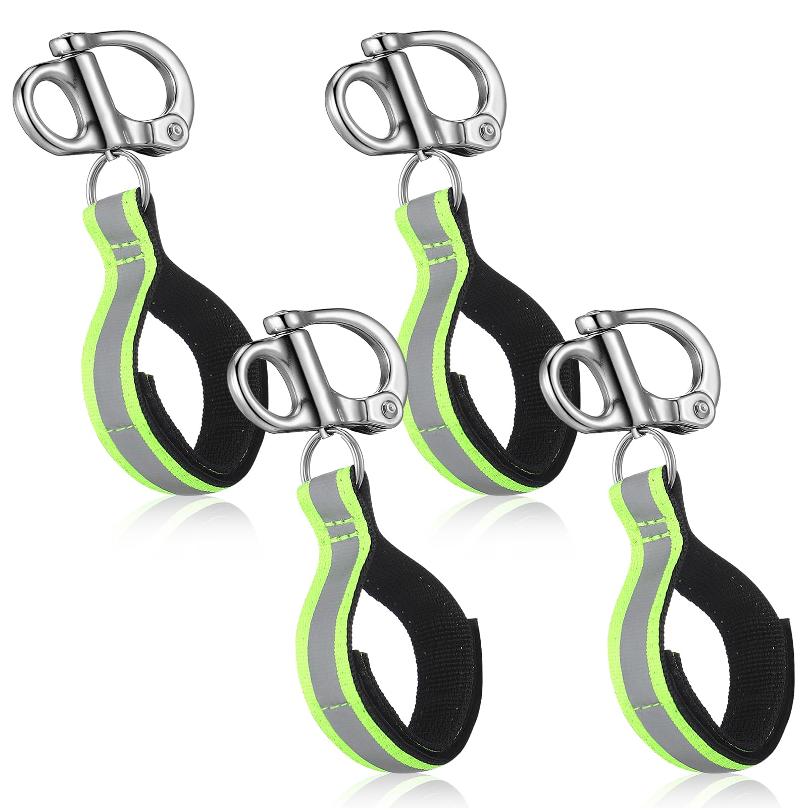 Tellegloww 4 Pcs Scba Quick Release Clip Shackle