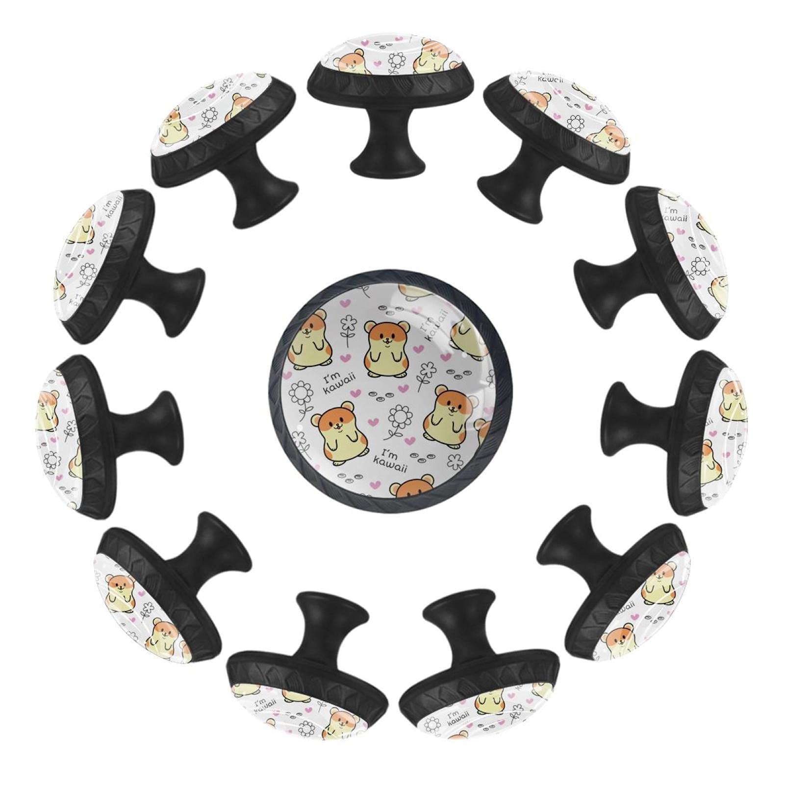 Boutons de tiroir hamster pour relooker facilement un meuble de chambre d'enfant 35mm