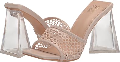 YOKI Women's Open Toe Heels