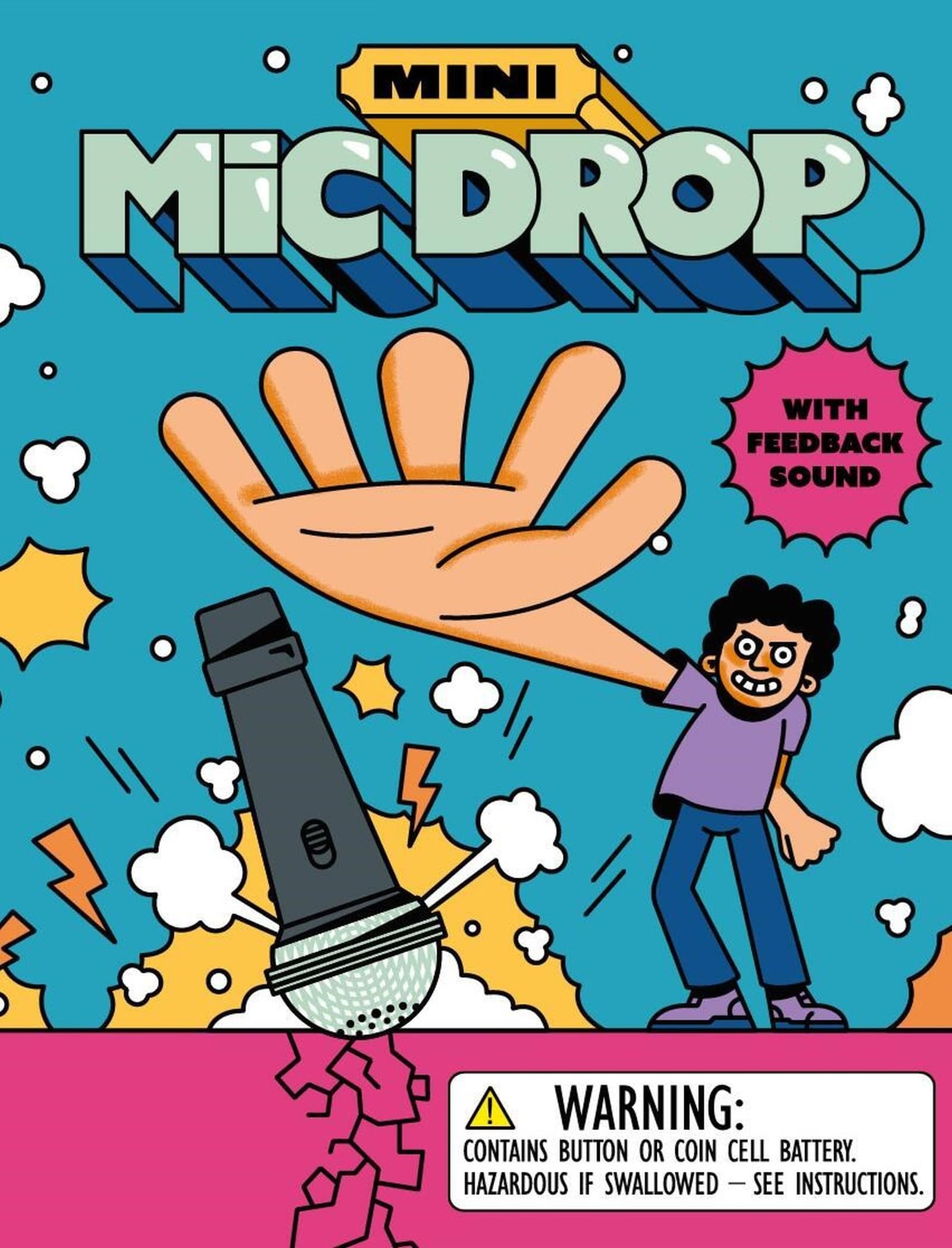 Mini Mic Drop: With feedback sound (Rp Minis)