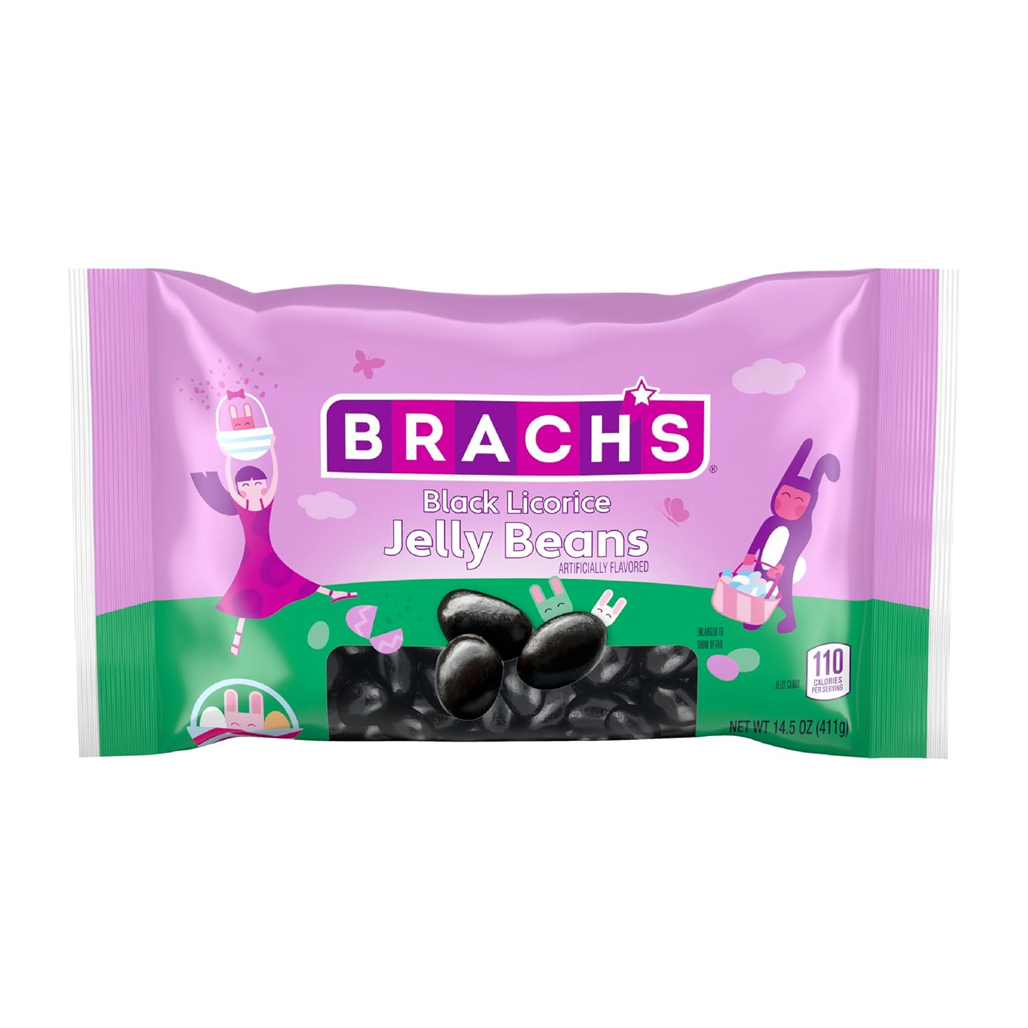 Brach's Black Licorice Jelly Beans, Springtime Easter