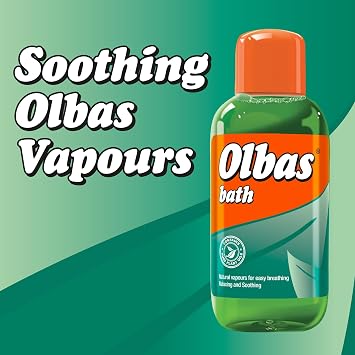Olbas Bath - Natural Vapours for Easing Breathing - Relaxing & Soothing - Contains Pure Plant Oils - 250ml