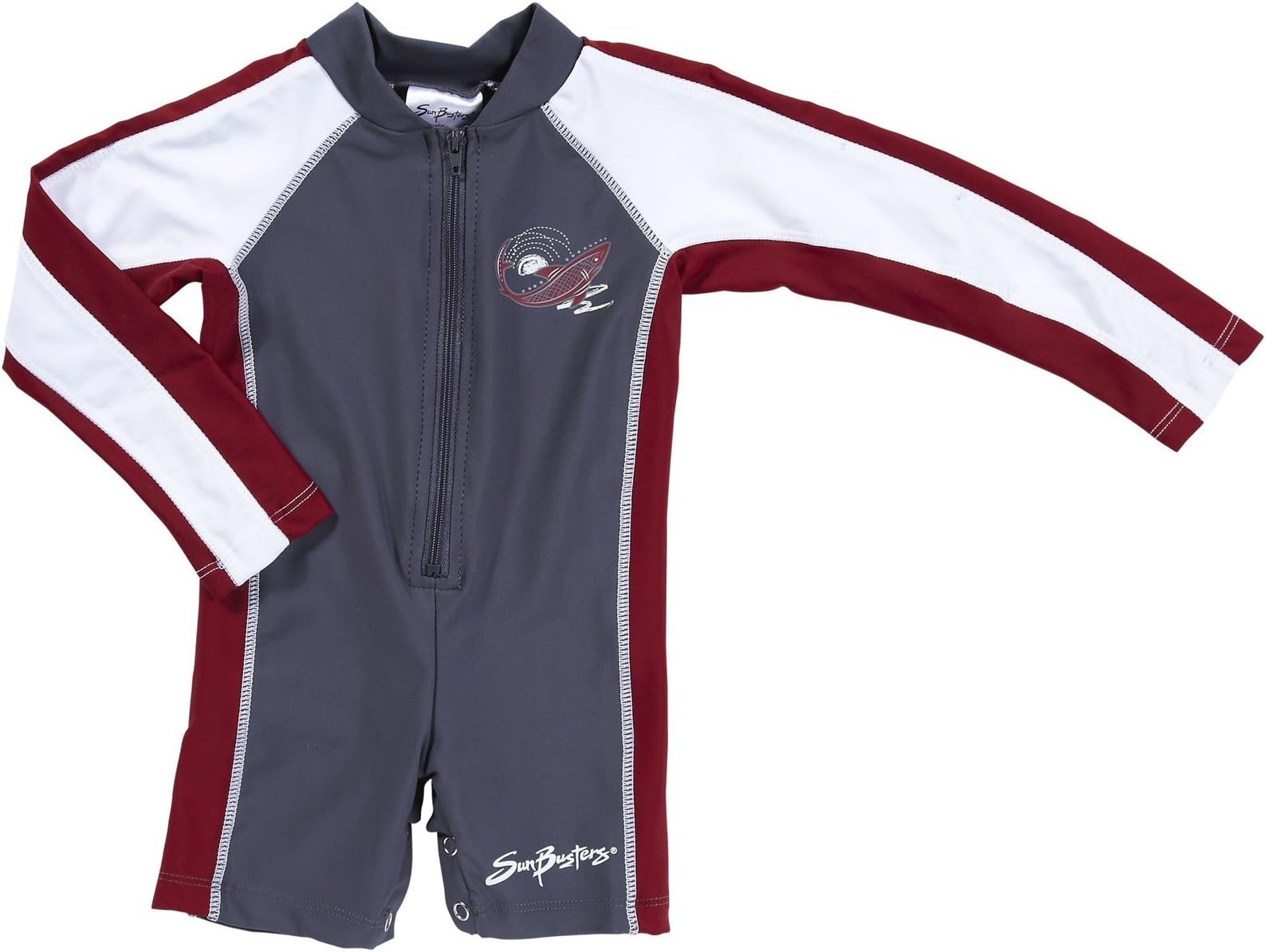 SunBusters Boys' Long Sleeve 1 Piece Sunsuit