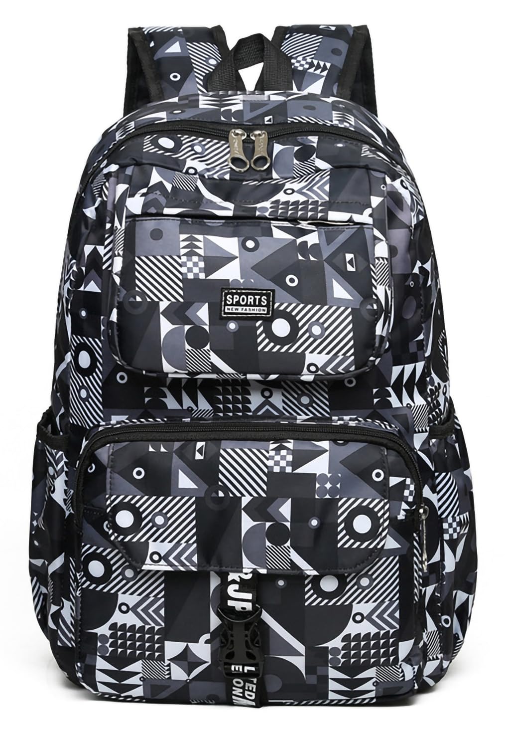 Generic ORILOOSEN Leisure Backpack for Girls,School Bookbags for Primary and Middle School,Water Resistan Backpack (Black), Medium