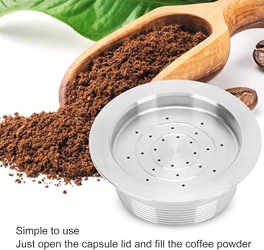 Coffee Capsule, Italian Capsule Coffee Machine for Home Use Commercial Replacement Shell Coffee Machine Accessory Reusable Coffee Capsule/220